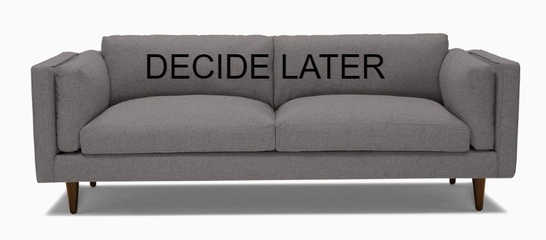 Parker Sofa - Decide Later fabric - Image 0