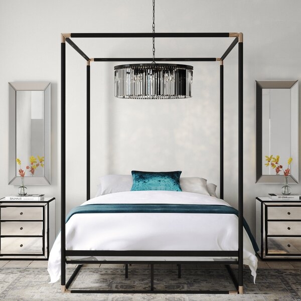 Billie Queen Canopy Bed - Image 0
