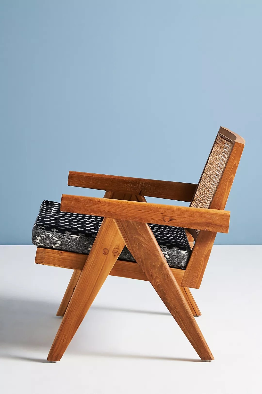 Ashton Caned Teak Accent Chair - Image 2