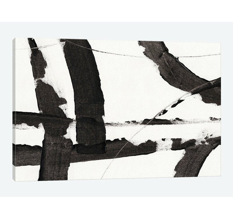 Obsidian Harmony I' Print on Canvas - Image 0