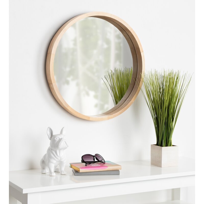 Loftis Round Modern & Contemporary Accent Mirror - Image 3