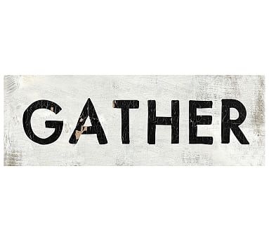 Gather, 40 x 14", Sintra - Image 0