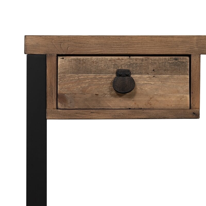 Woodenforge Solid Wood Desk - Image 1