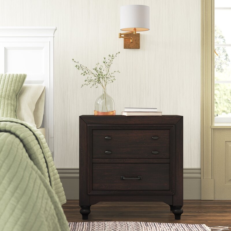 Maguire 2 Drawer Nightstand - Image 0