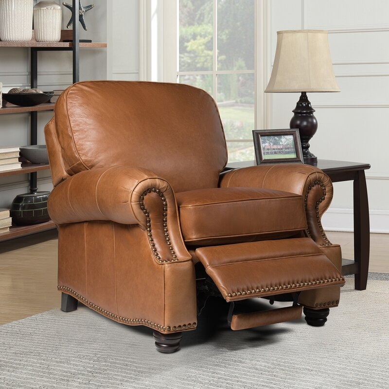 Kevan Leather Recliner - Image 5