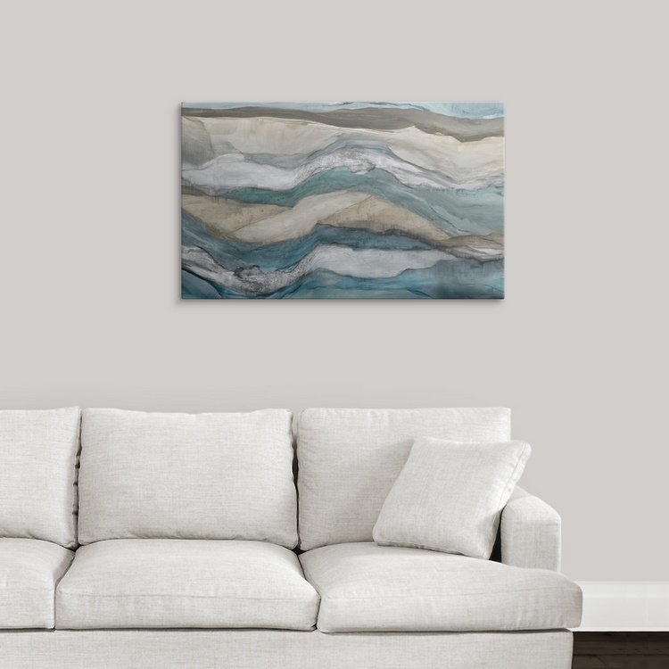 'Waves' PI Studio Painting Print - Image 1