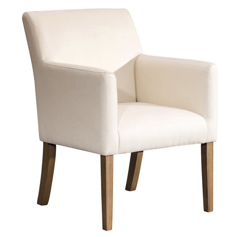 Pecoraro Upholstered Dining Chair, Cream - Image 2
