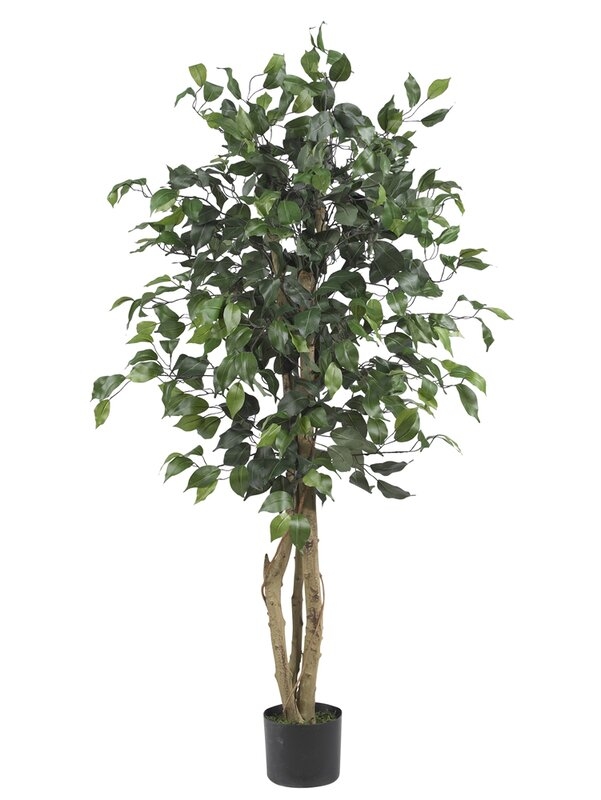 Artificial Ficus Tree in Planter - Image 0