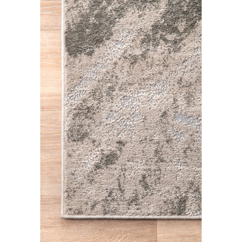 Ogrady Abstract Silver Area Rug -10'x14' - Image 7