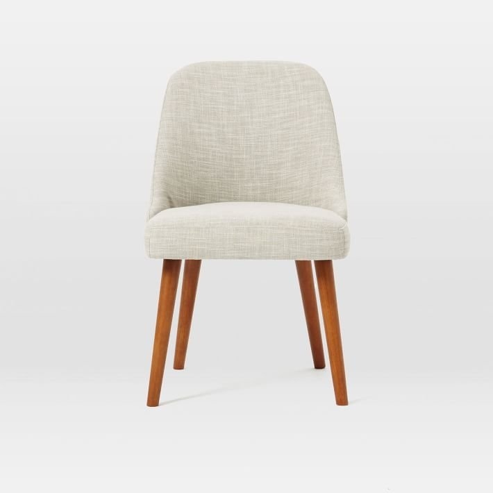 Mid-Century Upholstered Dining Chair - Image 2