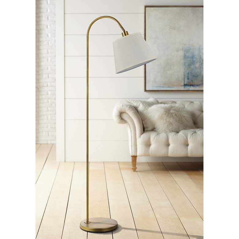 Regency Hill Montebello 59" Brass 4-Light Traditional Floor Lamp - Image 1