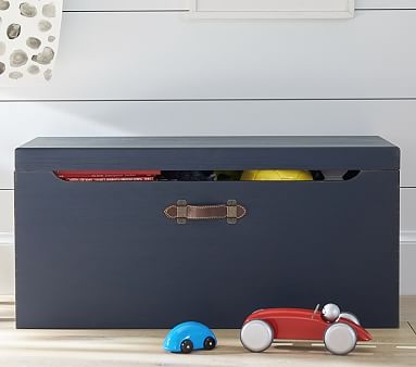 Tucker Toy Chest, Weathered Navy - Image 3