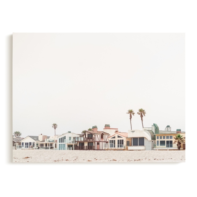 Beach Houses - Canvas - Image 0