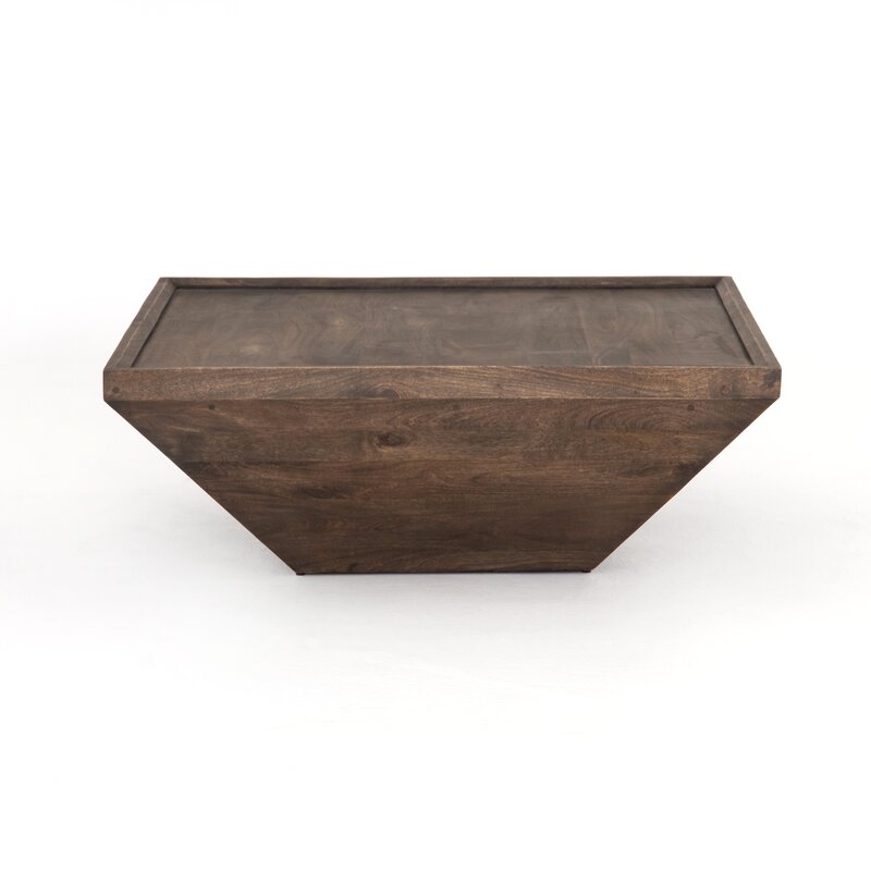 Four Hands Drake Solid Wood Solid Coffee Table - Image 0