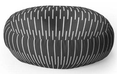 MERIDIAN Floor Pillow Round -26''Round- Polyfill - Image 0