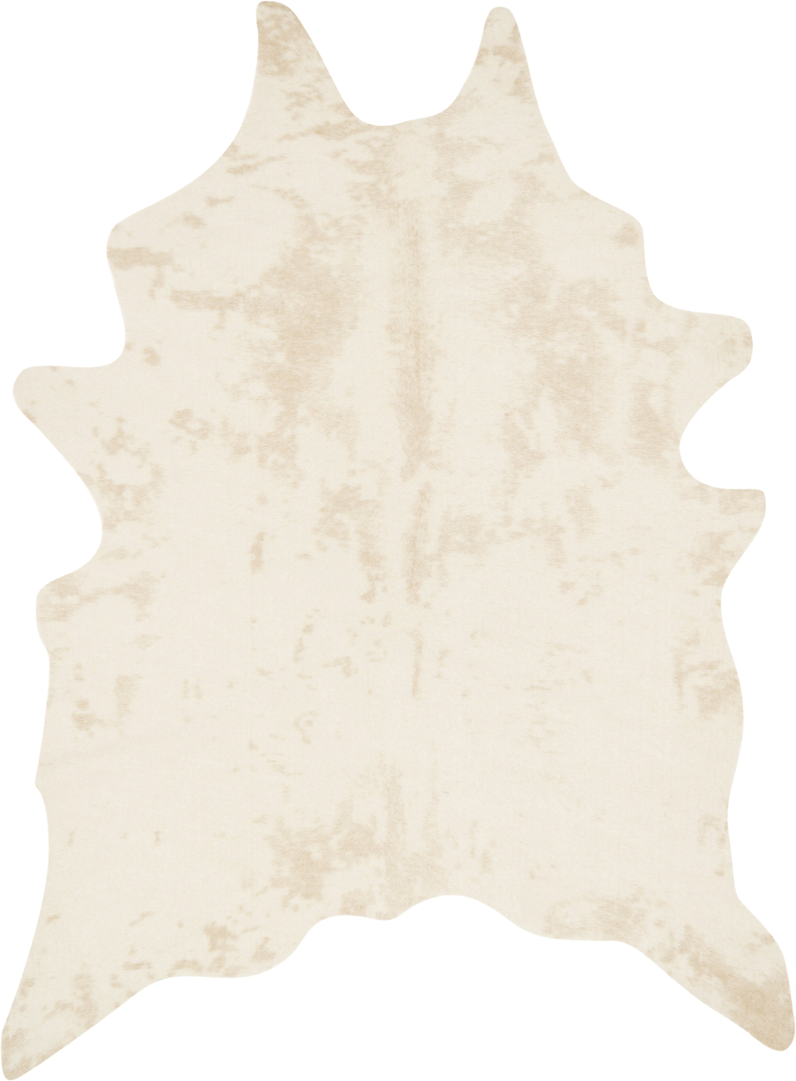 Grand Canyon Hide Rug, Ivory, 3'10" x 5' - Image 0