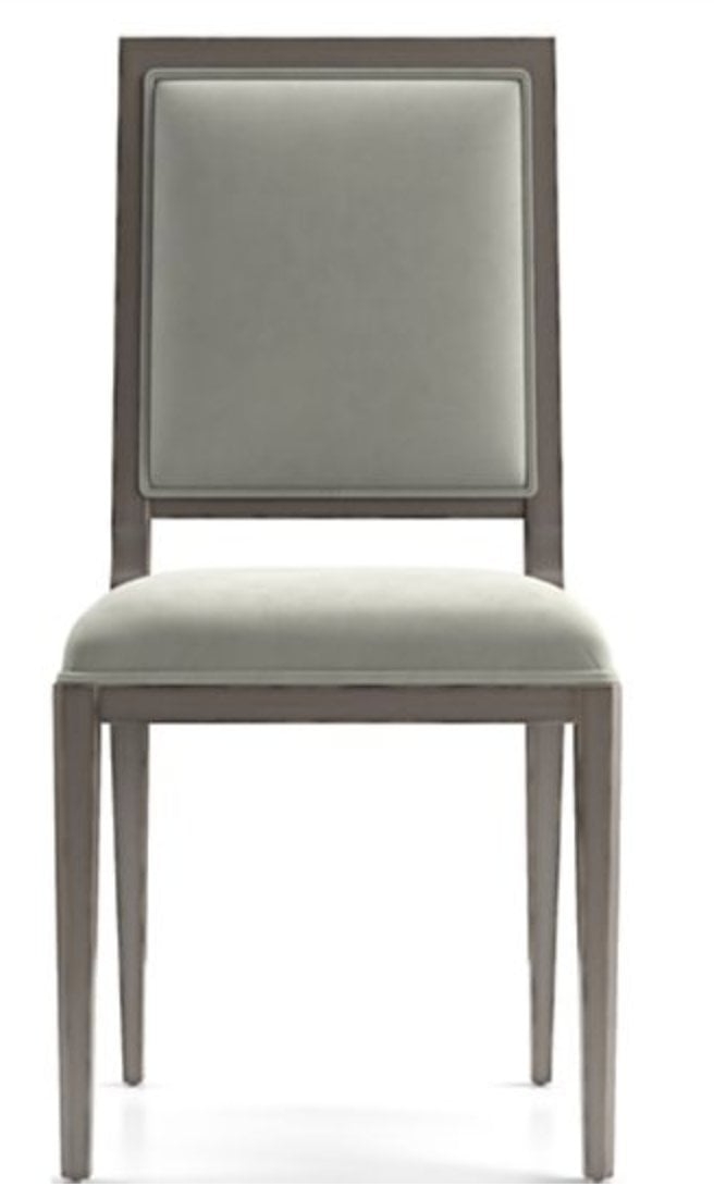 Sonata Velvet Handpainted Dining Chair - Image 0