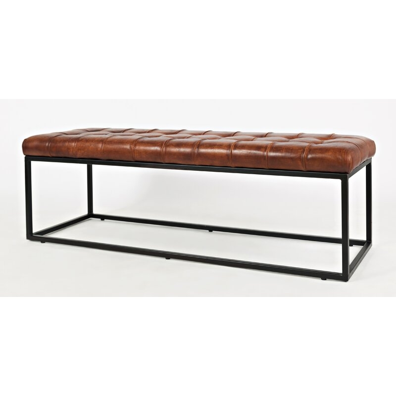 Pearson Genuine Leather Bench - Image 2