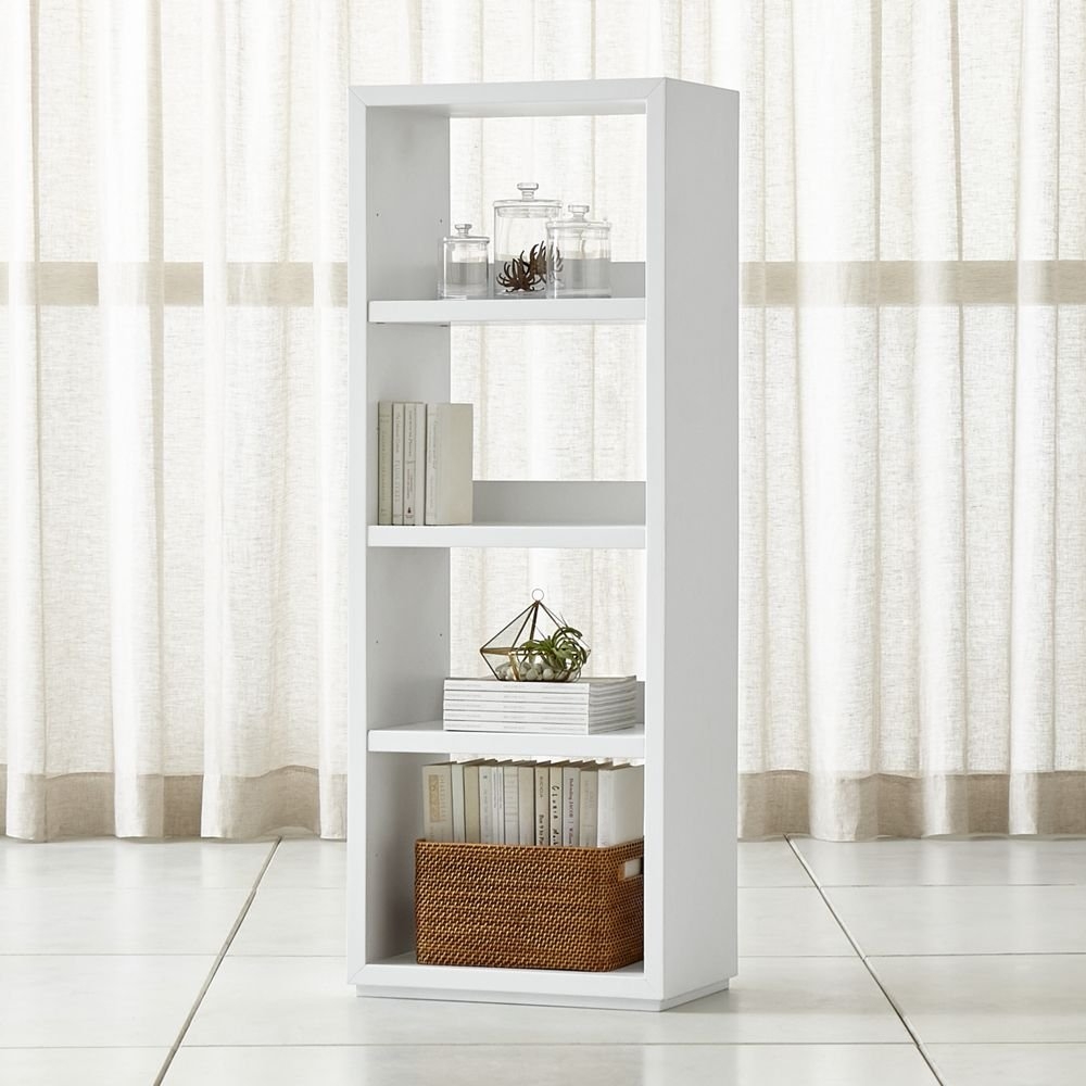 Aspect White Modular Open Bookcase - Image 0