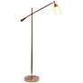 Lalia Rose Gold Adjustable Floor Lamp - Style # 89E30 - Image 1
