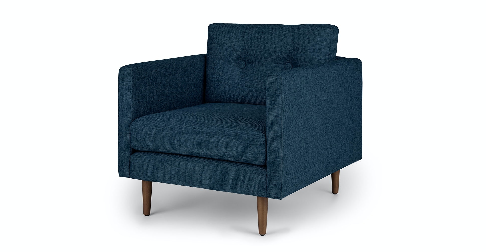 Anton Twilight Blue Lounge Chair - Image 5