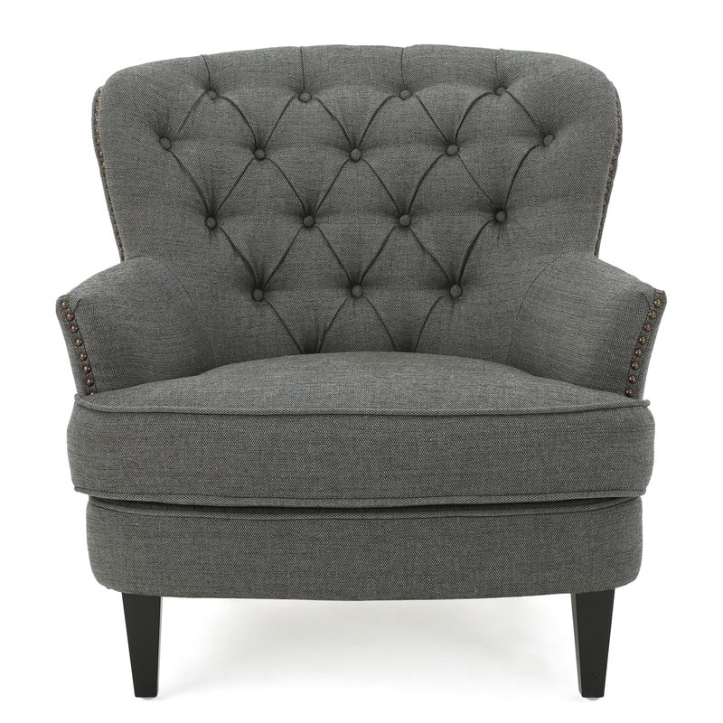 Heywood 24" Armchair and Ottoman - Image 3