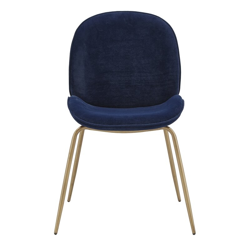 Guillemette Velvet Upholstered Side Chair (Set of 2) - Image 2