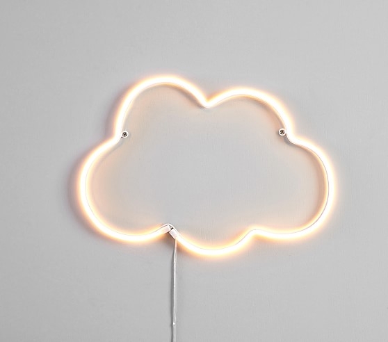 Neon LED Cloud Wall Decor - Image 0