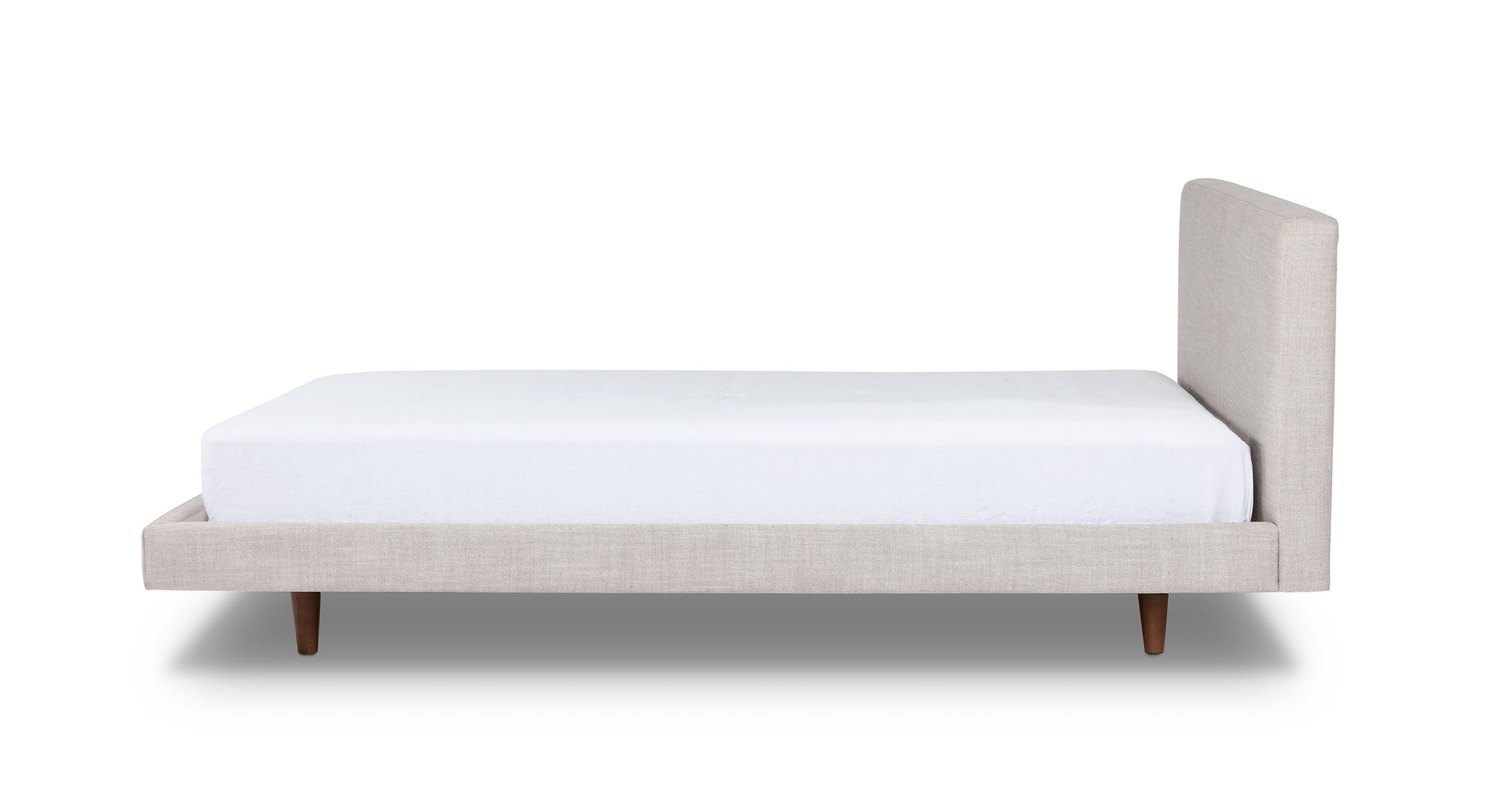 Tessu Bed in Clay Taupe, Queen - Image 9