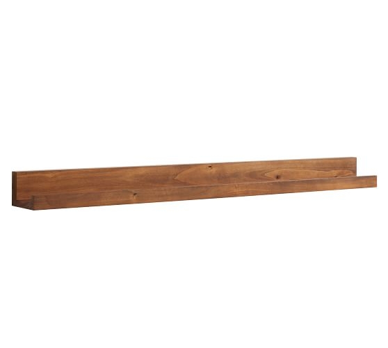 Holman Handmade Floating Ledge, Rustic Wood - 4' - Image 0
