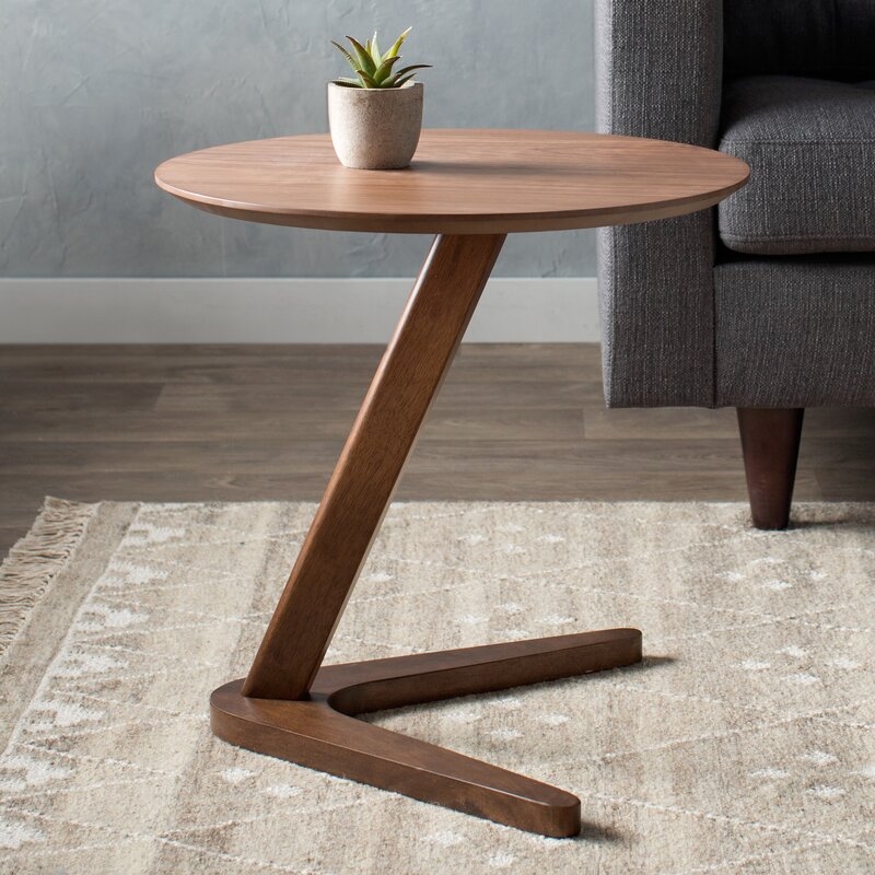 Kristopher End Table - Walnut - Image 0