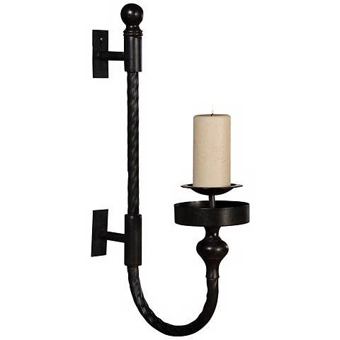 Garvin Twist Candle Holder Wall Sconce - Image 1