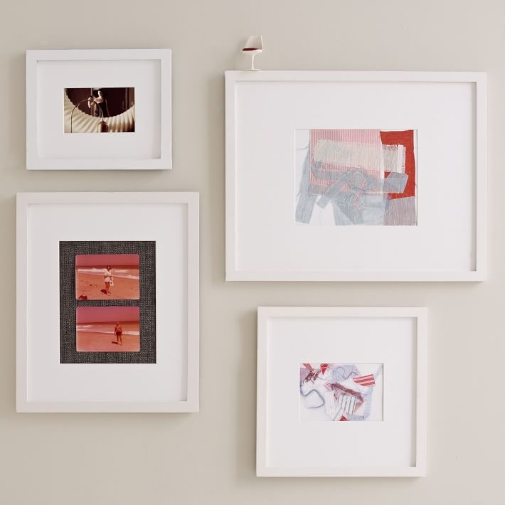 Gallery Frame, White Set of 4, Assorted Sizes - Image 0
