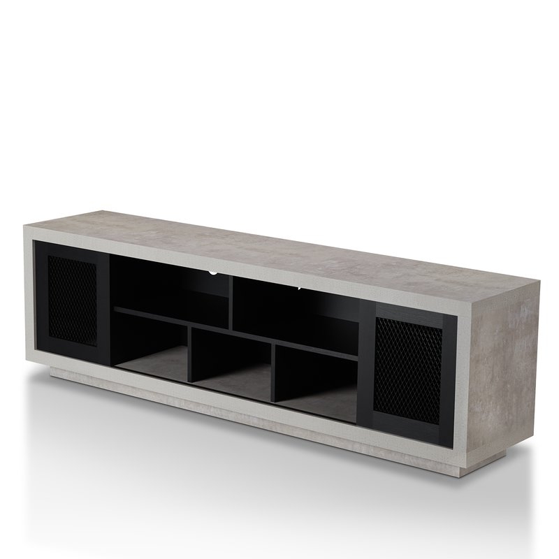 Brayden Studio Cioffi Industrial TV Stand for TVs up to 70" - Image 1