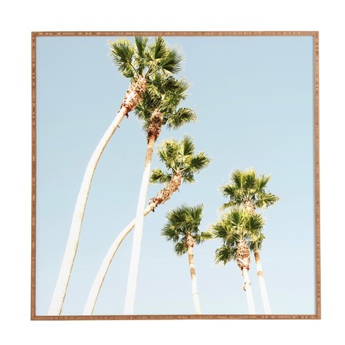 Beach Palms - Picture Frame Photograph Print on Paper - Image 0
