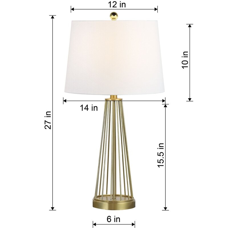 Donnybrook 27" Table Lamp Set (Set of 2) - Image 1