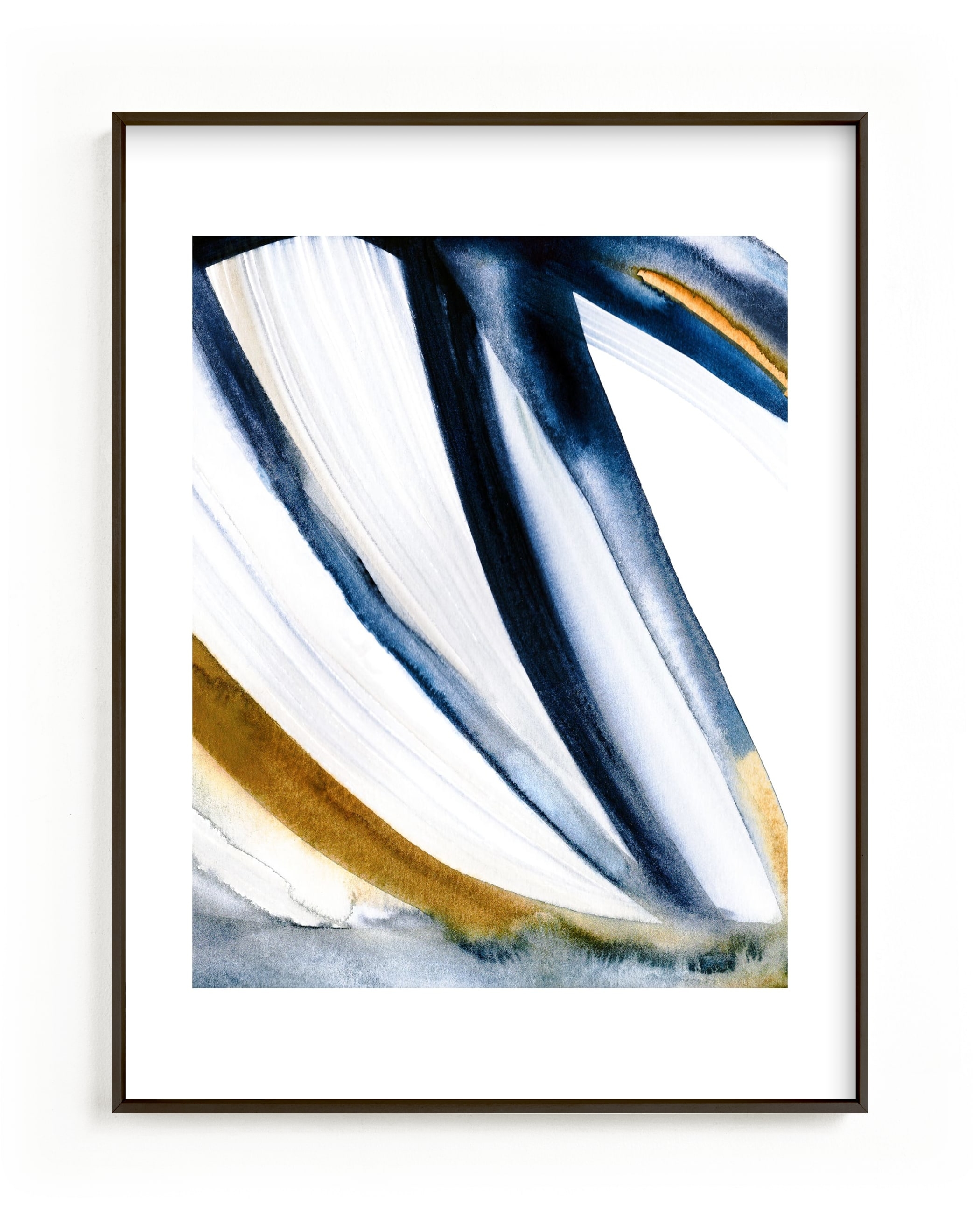 Modern Stripes Art Print - Image 0