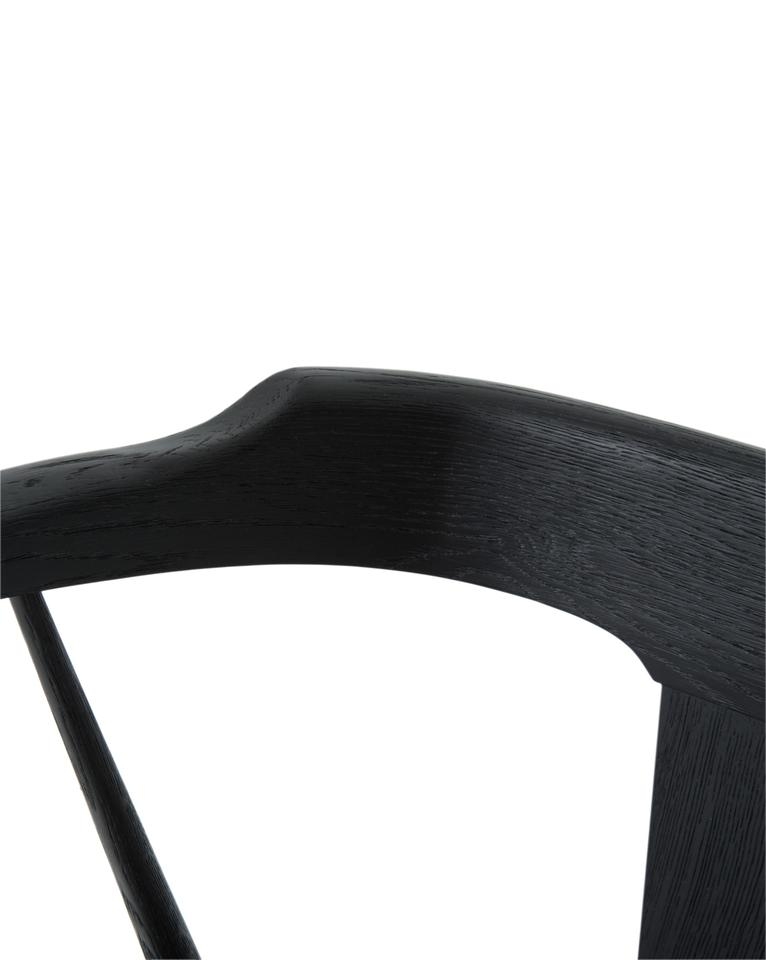 Ruthie Chair, Black Oak - Image 8