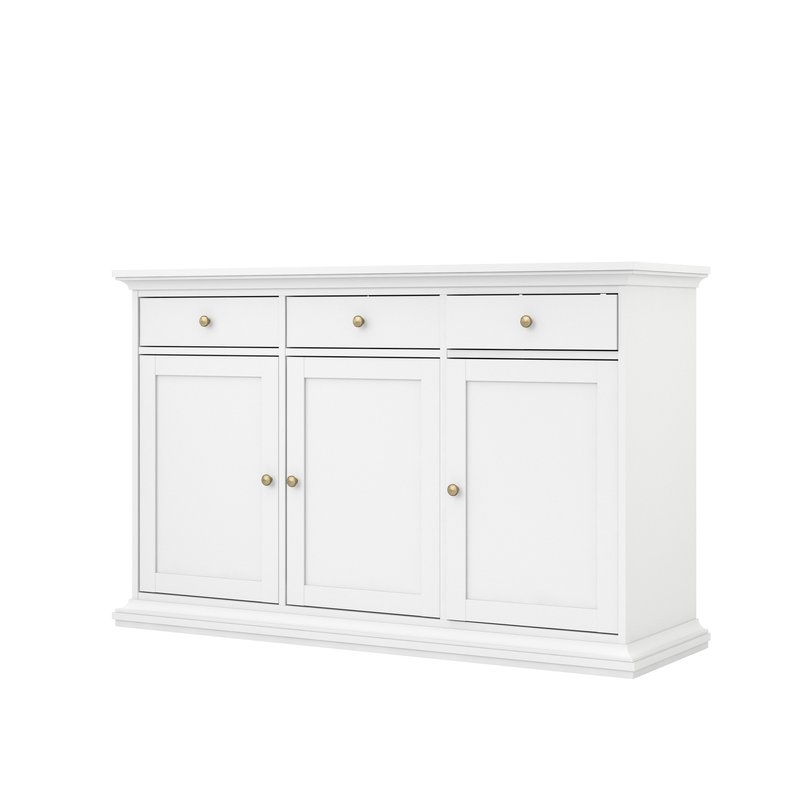 Laux 56.57" Wide 3 Drawer Sideboard - Image 0