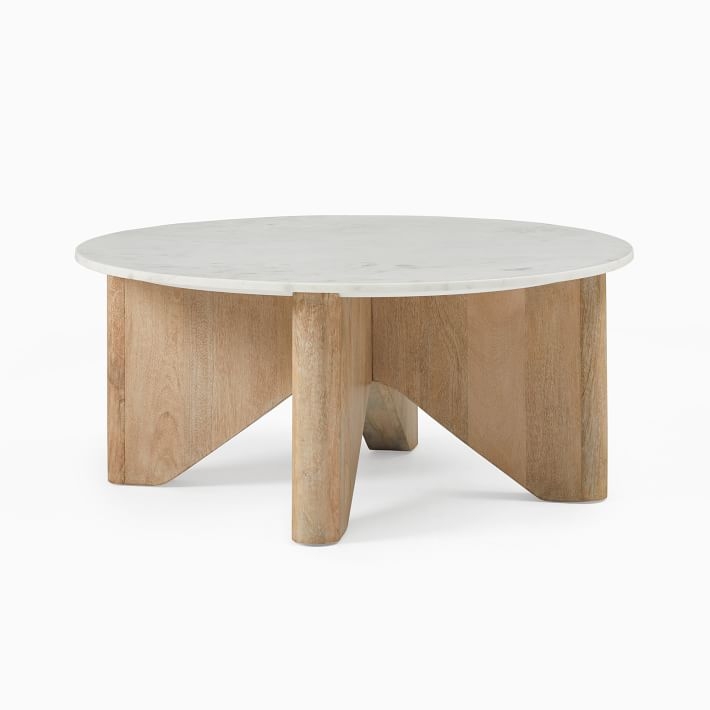 Maddox Round Coffee Table, 36" - Image 0