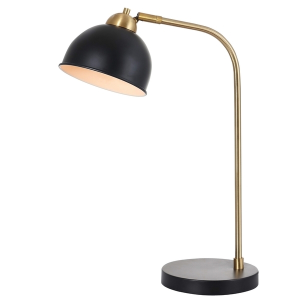 Bilston Table Lamp - Black/Brass Gold - Safavieh - Image 0