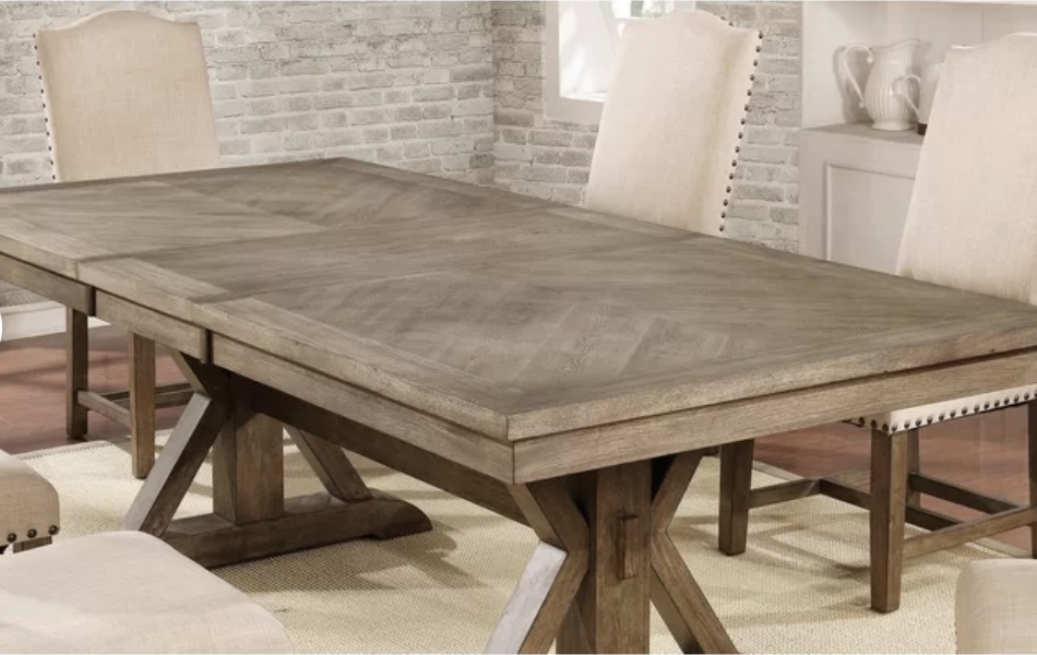 Lowell Solid Wood Dining Table - Image 0