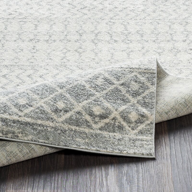 Warlick Oriental Gray/Taupe Area Rug - Image 1