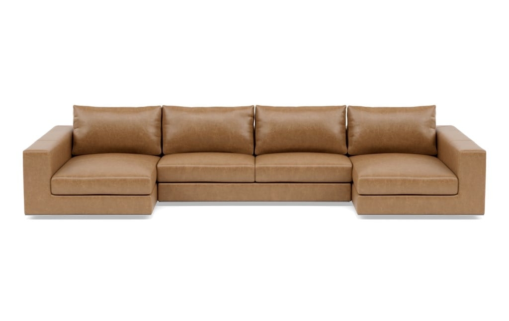 WALTERS LEATHER Leather Sectional u-sofa - Image 0