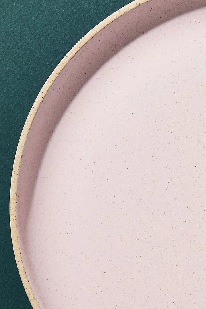 Levi Dinner Plates, Set of 4 By Anthropologie in Lilac Size S/4 dinner - Image 2