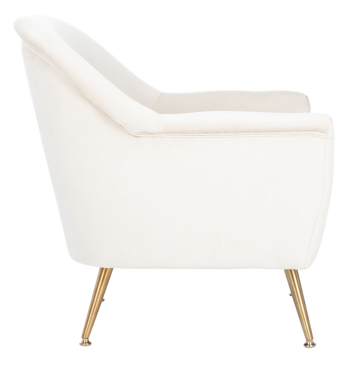 Brienne Velvet chair - Beige - Image 1