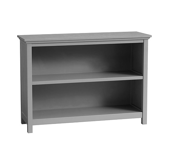 Cameron 2 Shelf Bookcase, Charcoal - Image 0