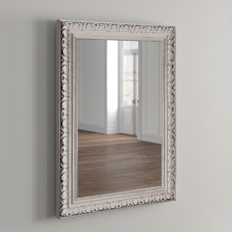 Rectangle French Victorian Wall Mirror - Image 1