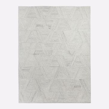 Glacial Rug, 9'x12', Frost Gray - Image 0