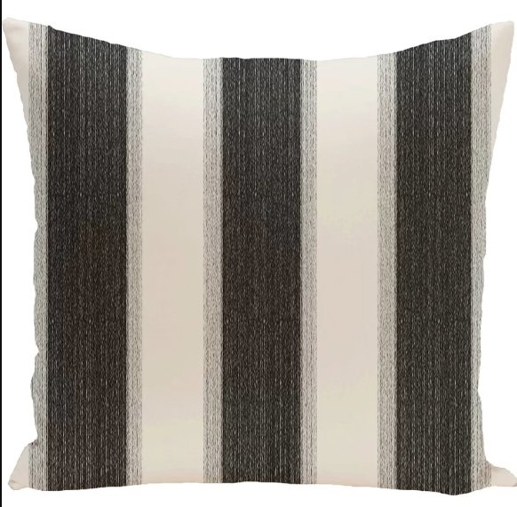 Neihoff Striate Stripe Stripe Print Throw Pillow - Image 0